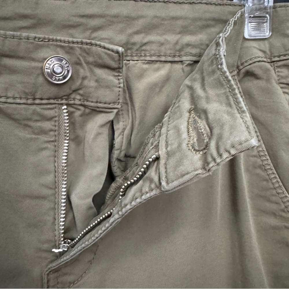 MAC Collection Men’s 29×27 Cargo Pants Green Khaki Utility Pockets Tapered Fit - Picture 6 of 9